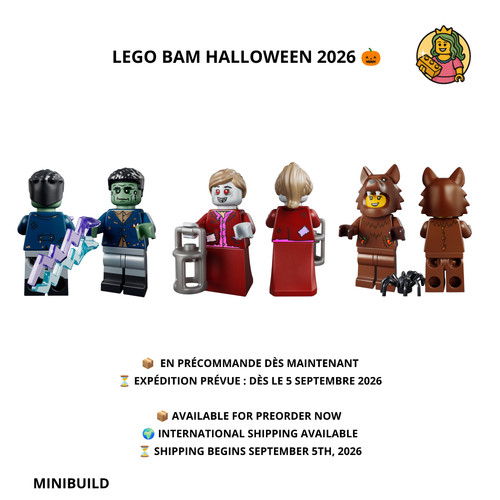 Lego minifigs bam halloween - bam,