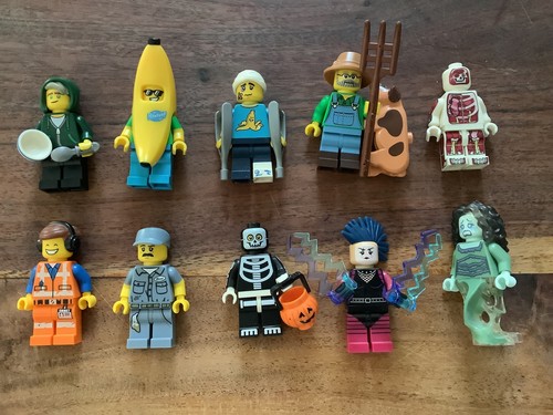 Lot personnages minifig - de, 10